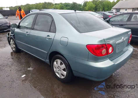 2005 Toyota Corolla Le из США, поврежденный, VIN 2T1BR32E25C369528